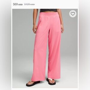 lululemon Swift Mid-Rise Wide-Leg Pant Size 10